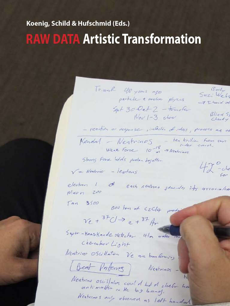 RAW DATA catalogue cover